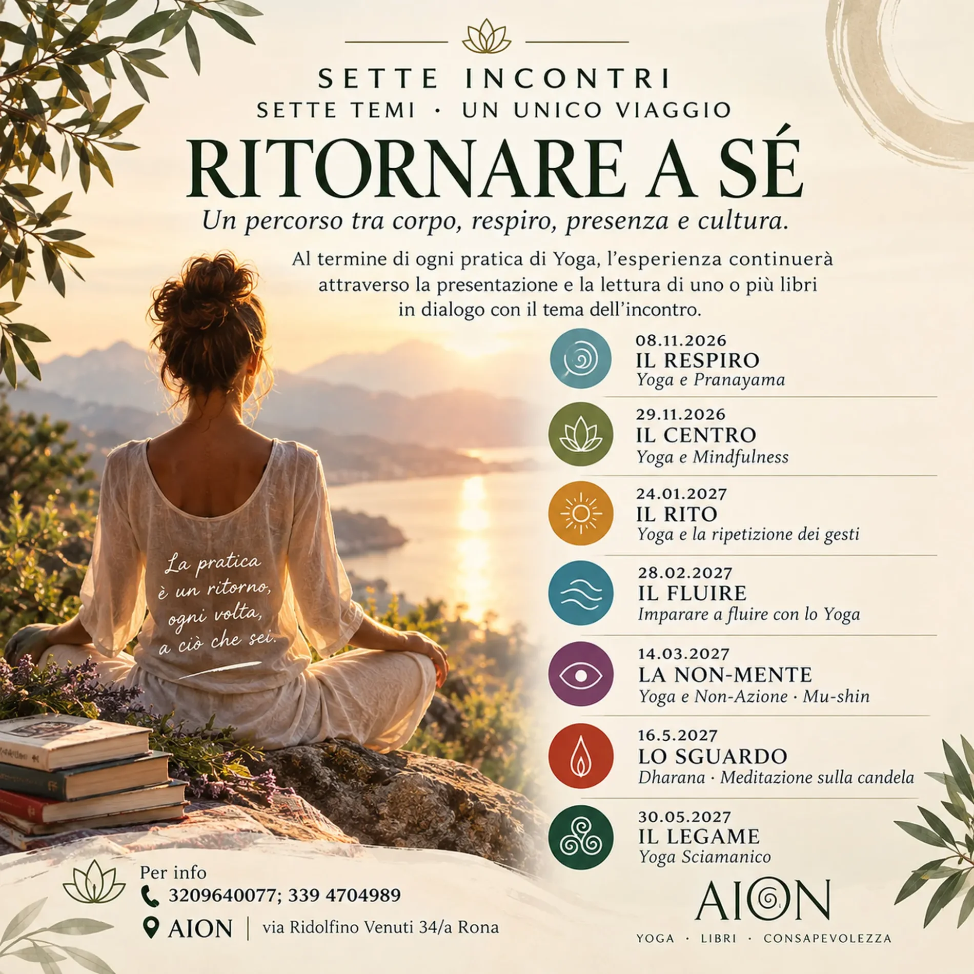 Locandina: Odaka Yoga e Libri