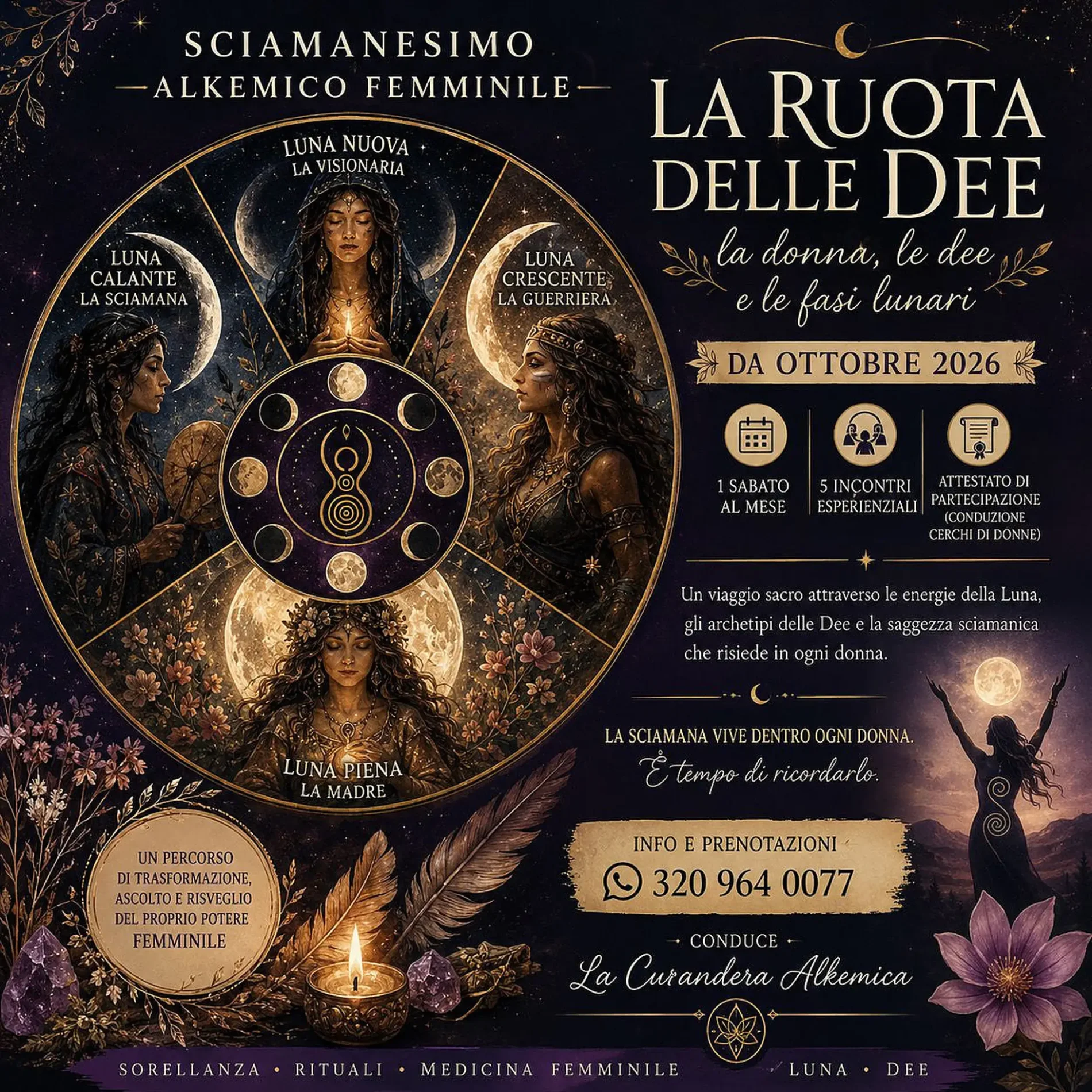 Locandina: La Ruota delle Dee